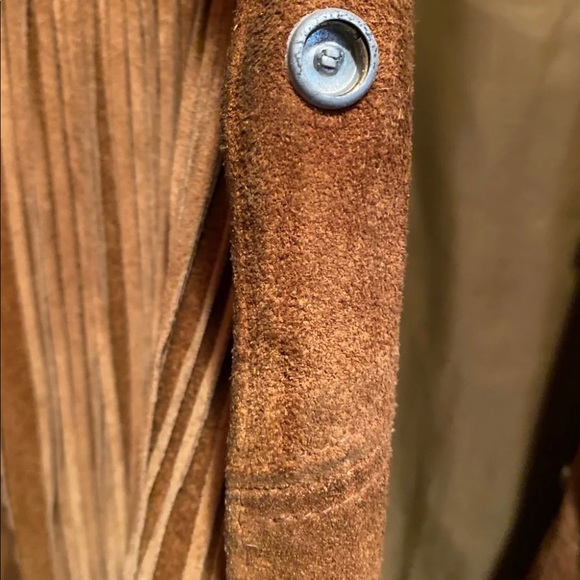 Woman’s Suede Fringe Jacket size 12 - Picture 8 of 10